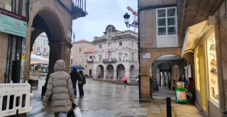 Plaza Mayor y Concello de Ourense
