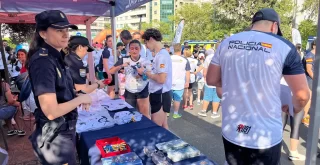 Carrera Ruta 091 de la Policía Nacional