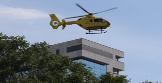 Helicóptero de 061 urgencias sanitarias