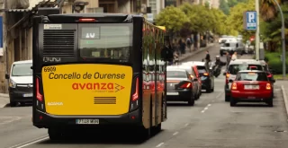 Autobús urbano de Ourense en Progreso