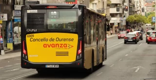 Autobús urbano en Progreso
