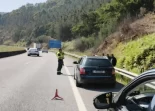 Guardia Civil en la autovía