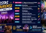 Fiestas de Ourense programa de hoy sábado