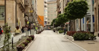 Calle Concordia y rampas