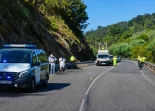 Accidente de moto en la N120