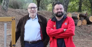 Xosé Carlos Valcárcel y Daniel Rey