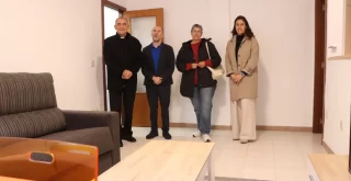 Piso entregado a Cáritas