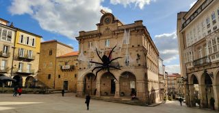 Plaza Mayor de Ourense por Halloween